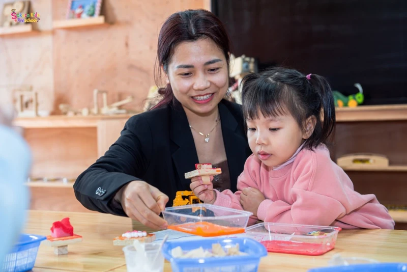 Tưng bừng khai trương Trường Mầm non Sakura Kids Long Biên