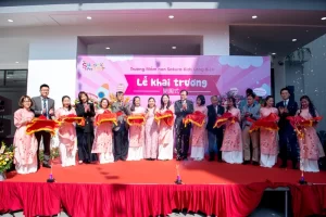 Tưng bừng khai trương Trường Mầm non Sakura Kids Long Biên
