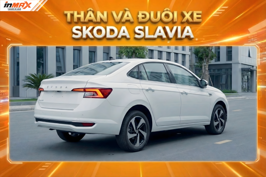 Thân xe và Đuôi xe Skoda Slavia