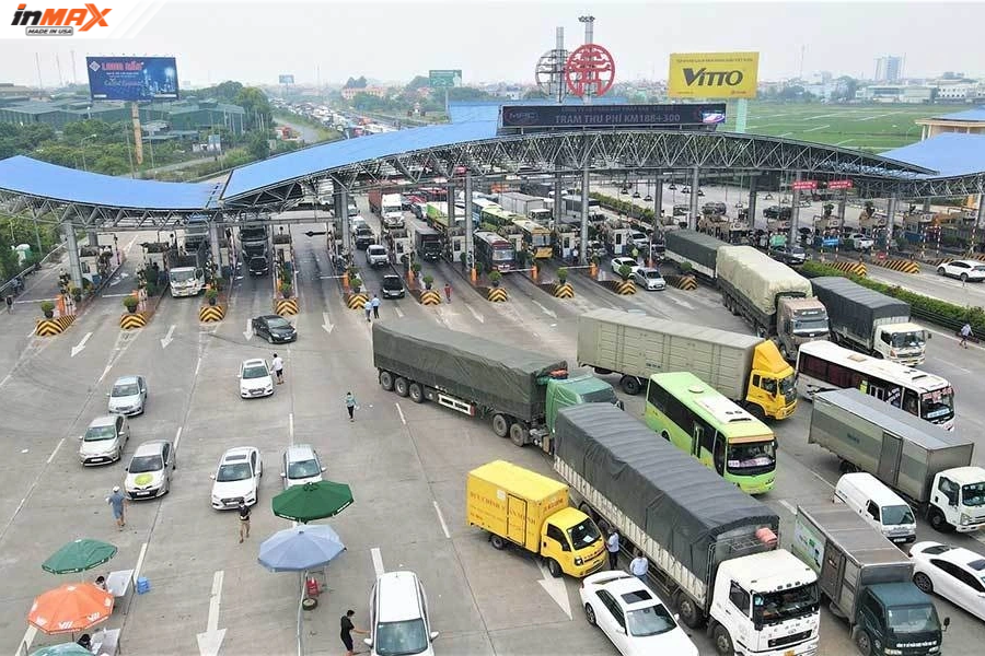 Thanh toán khi đi qua trạm thu phí