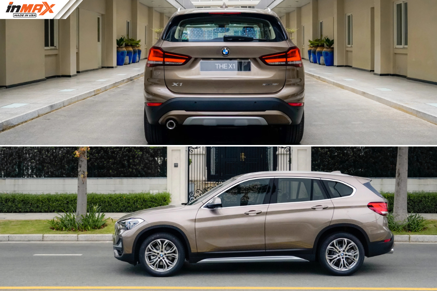 Thiết kế thân và đuôi xe BMW X1