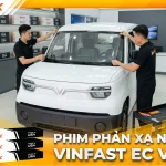 Dán phim phản xạ nhiệt cho xe Vinfast EC Van